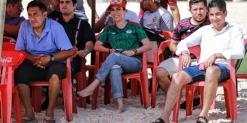 Se suma proyección de partidos de la Copa Mundial de Qatar en Playa Centro a actividades que ofrece Isla Mujeres