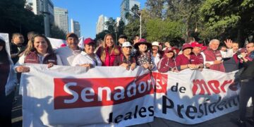Marcha de AMLO es un gran triunfo para la democracia: Marybel Villegas