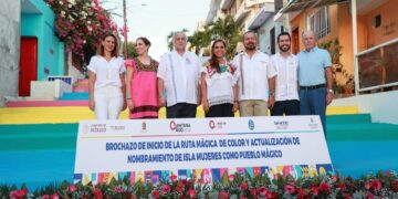 Llega al Pueblo Mágico de Isla Mujeres el programa federal Rutas Mágicas de Color