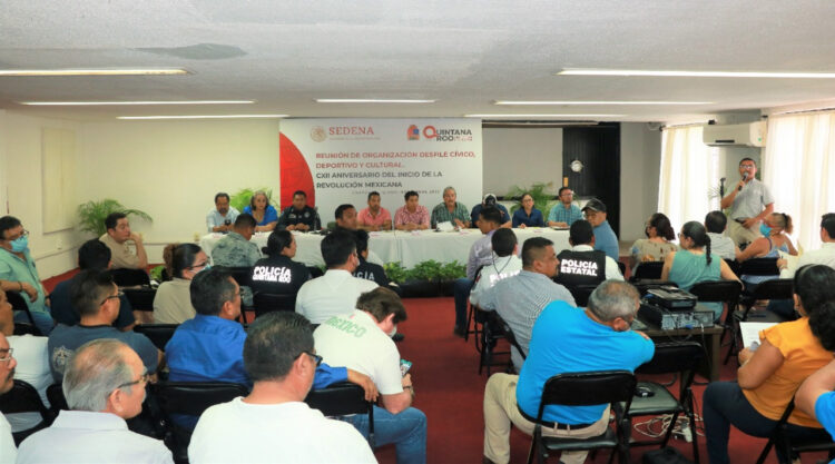 Todo listo en Chetumal para el desfile del 20 de noviembre