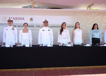 Destaca Ana Patricia Peralta labor de Armada de México