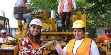 Da banderazo Mara Lezama para obras de rehabilitación de calles en Chetumal