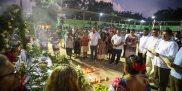 Participan leonenses con entusiasmo en la conmemoración del Hanal Pixán 2022