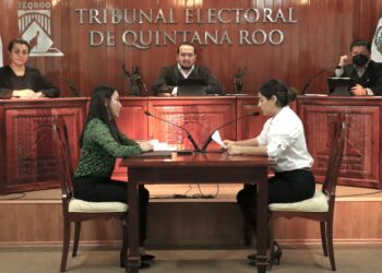 Desecha TEQROO queja del PRD contra Adán Augusto López y Mara Lezama