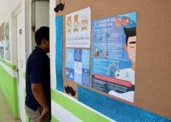 Puerto Morelos promueve campaña “Noviembre Azul”, mes de la lucha contra el cáncer de próstata