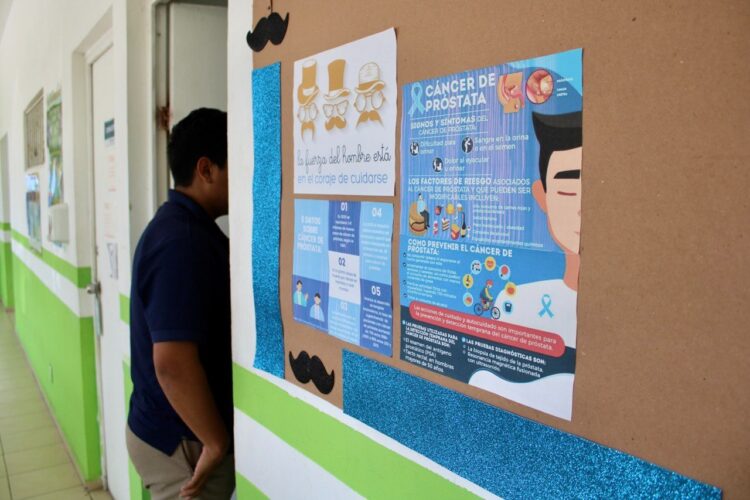 Puerto Morelos promueve campaña “Noviembre Azul”, mes de la lucha contra el cáncer de próstata