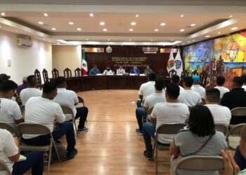 Se realiza Sorteo Anual de Conscriptos al Servicio Militar Nacional, Clase 2004 y Remisos 2022 en Isla Mujeres