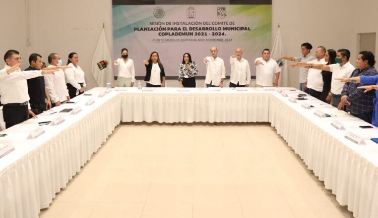 Instalan el Coplademun de Puerto Morelos con la inclusión de un consejo ciudadano