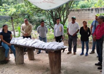 Fortalecen a mujeres del campo portomorelense con el entrega de semillas de hortaliza