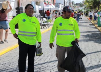 Refuerzan las acciones de limpieza en Isla Mujeres durante el puente vacacional