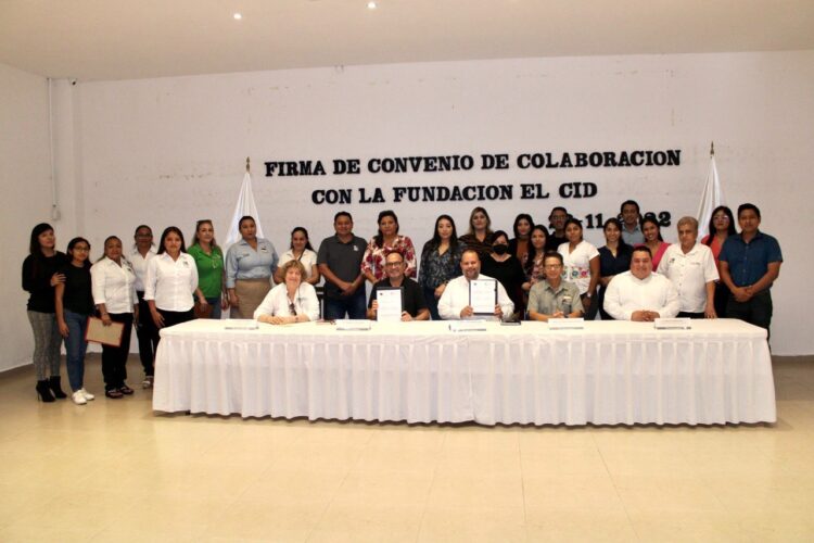 Trabajarán gobierno de Puerto Morelos y Fundación El Cid juntos en pro de los grupos vulnerables