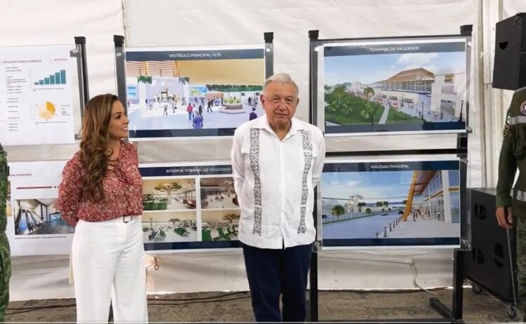 Inauguración de tramo del Tren Maya y aeropuerto en Tulum se anuncia en 3 semanas: AMLO