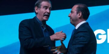 “Yo, Vicente Fox y miles más marcharemos para defender al INE”: Marko Cortés