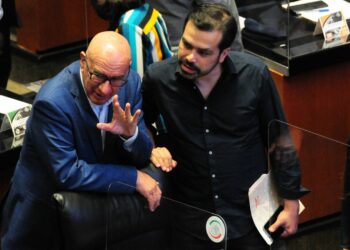 Cúpula del PRI "pactó" reforma electoral con Adán Augusto López, señala MC
