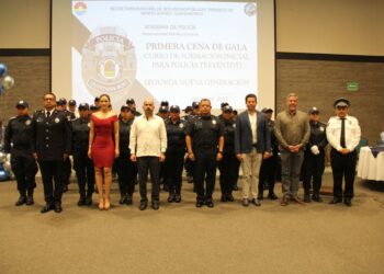 Impulsa gobierno de Benito Juárez reconstrucción social con profesionalización de policías