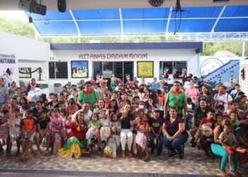 Contribuye gobierno de Ana Patricia Peralta a llevar alegría a niñas y niños en Cancún