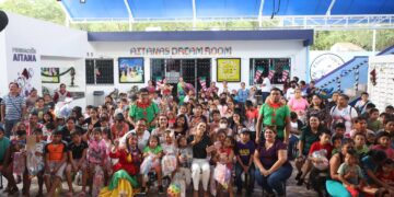 Contribuye gobierno de Ana Patricia Peralta a llevar alegría a niñas y niños en Cancún