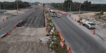 Coordinan los tres niveles de gobierno operativo vial en Boulevard Colosio