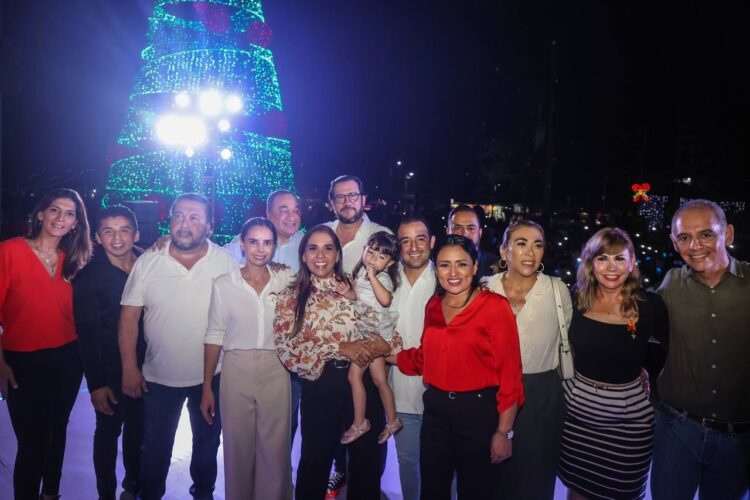 Por primera vez, juntos iluminamos Cancún: Ana Patricia Peralta