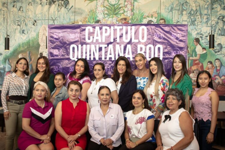 50+1 Quintana Roo se suma a las acciones contra la violencia de género