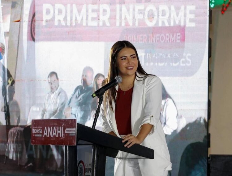 Anahí González rinde su informe y cumple al pueblo
