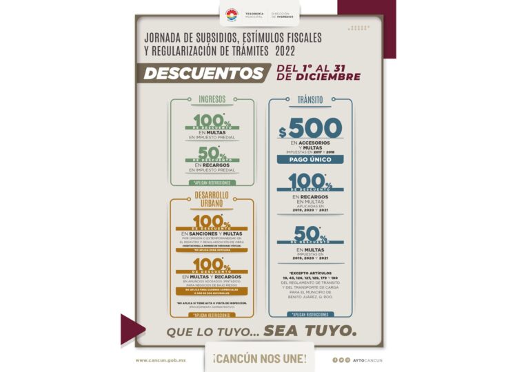 Jornada de Subsidios Fiscales 2022 se mantendrá todo diciembre