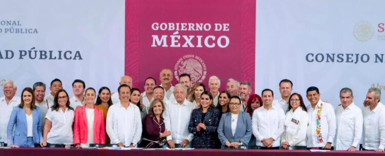 Participa Mara Lezama en estrategia nacional para garantizar la paz y seguridad de Quintana Roo