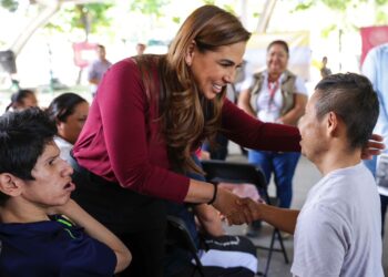 En Quintana Roo es una realidad la pensión universal para personas con discapacidad: Mara Lezama