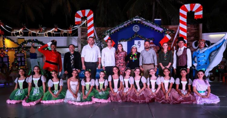 Exitosa presentación de la obra “El Cascanueces” en Festival Navidad con la Gente de Isla Mujeres