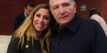 Marybel Villegas se reúne con Adán Augusto López en el Senado para impulsar Reforma Electoral de AMLO