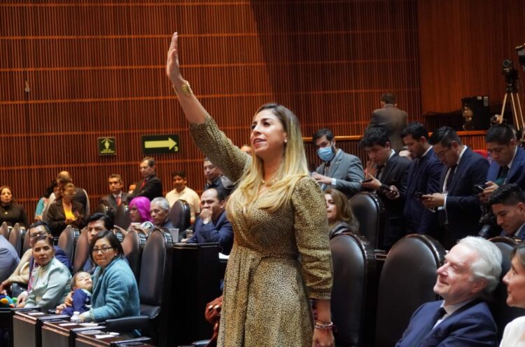 Marybel Villegas integrará la Comisión Permanente del Congreso de la Unión