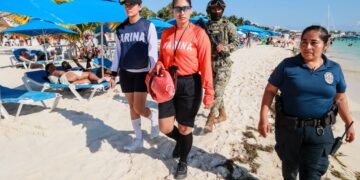 Se refuerza la seguridad en Isla Mujeres a través del Operativo Vacacional Guadalupe-Reyes
