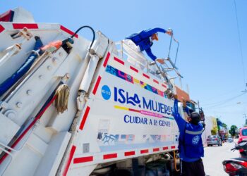 Refuerza Atenea Gómez servicio de Recolección de Basura en esta temporada decembrina