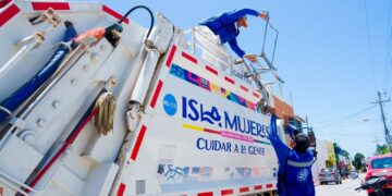 Refuerza Atenea Gómez servicio de Recolección de Basura en esta temporada decembrina