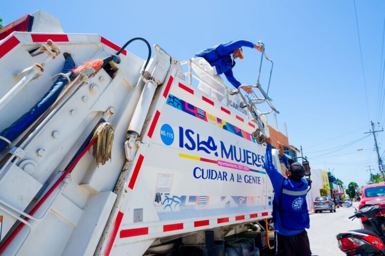 Refuerza Atenea Gómez servicio de Recolección de Basura en esta temporada decembrina