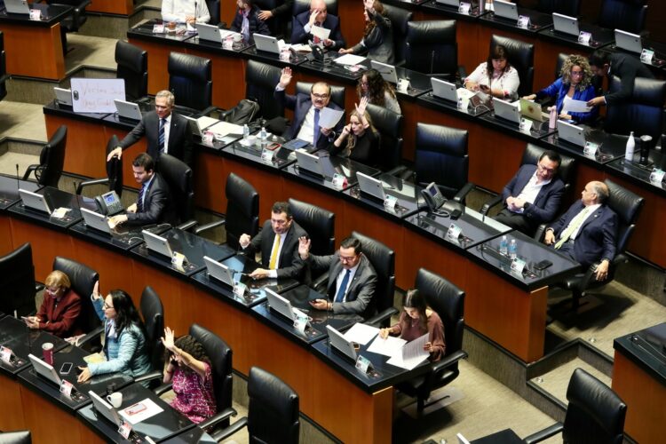 Senado recibe minutas de reforma electoral a leyes electorales