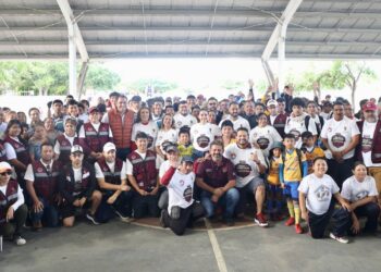 Ana Patricia Peralta pone en marcha programa de rehabilitación de espacios deportivos