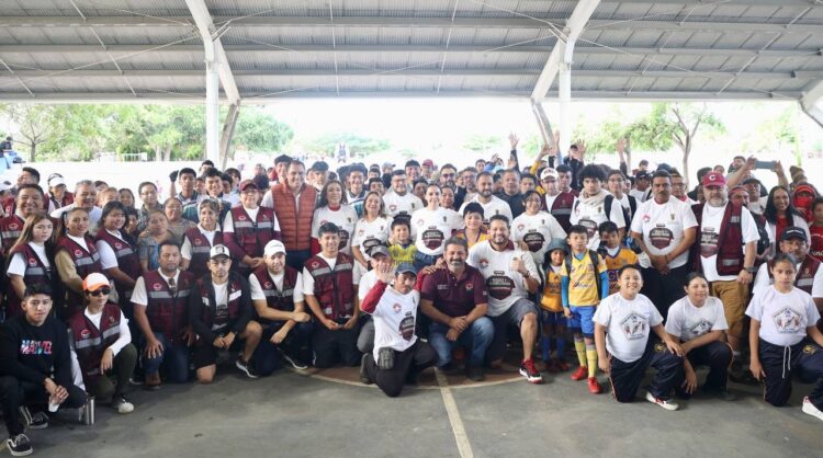 Ana Patricia Peralta pone en marcha programa de rehabilitación de espacios deportivos