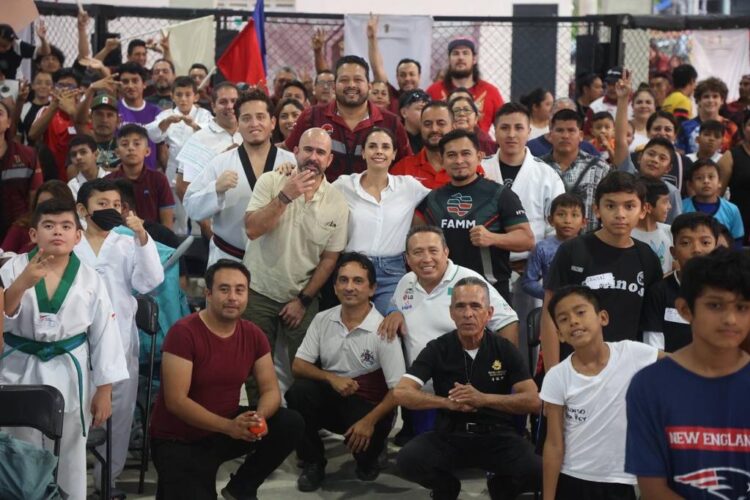 Impulsa Ana Patricia Peralta talento deportivo de Benito Juárez