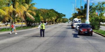 Saldo blanco luego de movilización de taxistas en Cancún