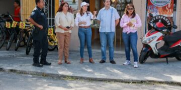 Trabaja Atenea Gómez con Imoveqroo para dar continuidad a trabajos de movilidad en la colonia Salina Chica