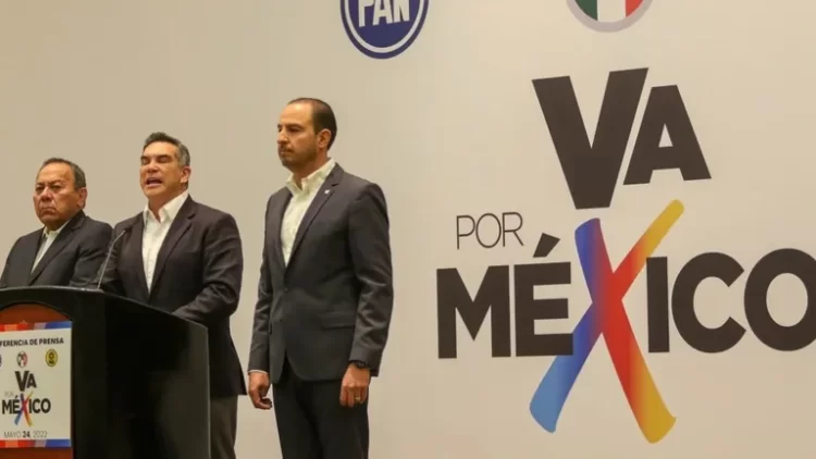 Preparan PRI, PAN y PRD alianza para elecciones en Edomex y Coahuila
