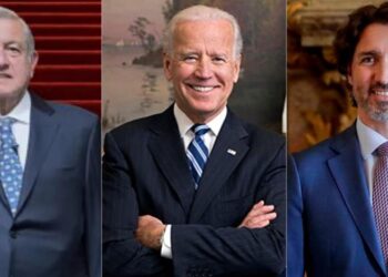 Anuncian AMLO, Biden y Trudeau creación de grupo para sustituir importaciones en Norteamérica