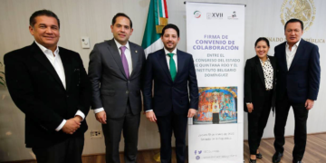 Suscribe Renán Sánchez convenio de colaboración con el Instituto Belisario Domínguez