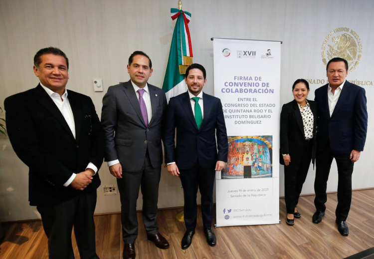 Suscribe Renán Sánchez convenio de colaboración con el Instituto Belisario Domínguez