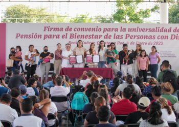 Garantiza Mara Lezama Pensión del Bienestar para todos los quintanarroenses con discapacidad