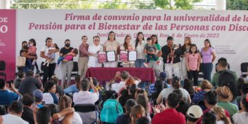 Garantiza Mara Lezama Pensión del Bienestar para todos los quintanarroenses con discapacidad