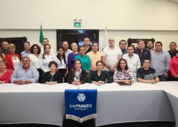Ana Patricia Peralta reafirma diálogo y apertura con cámaras empresariales de Cancún