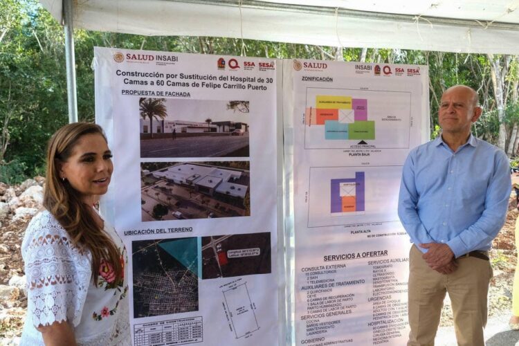Felipe Carrillo Puerto tendrá nuevo y moderno hospital: Mara Lezama