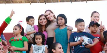 Se suma Atenea Gómez a celebración de Reyes Magos organizada por Mara Lezama